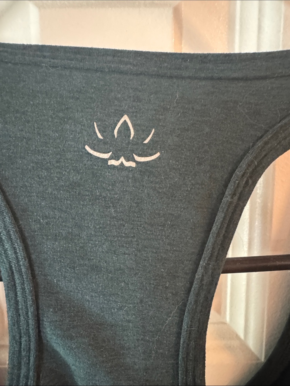Beyond Yoga Deep Teal Racerback Tank - Picture 3 of 4